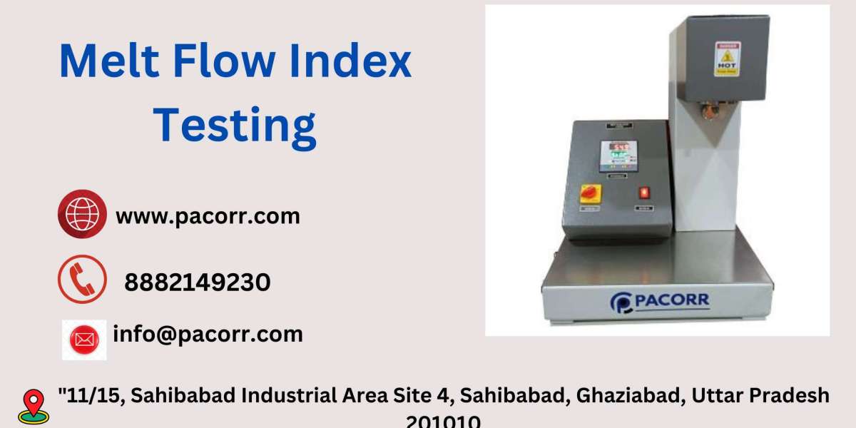 Revolutionizing Plastic Testing: The Role of Melt Flow Index Testers